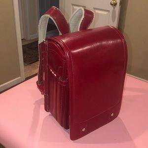 Japanese Japan red cosplay schoolgirl backpack